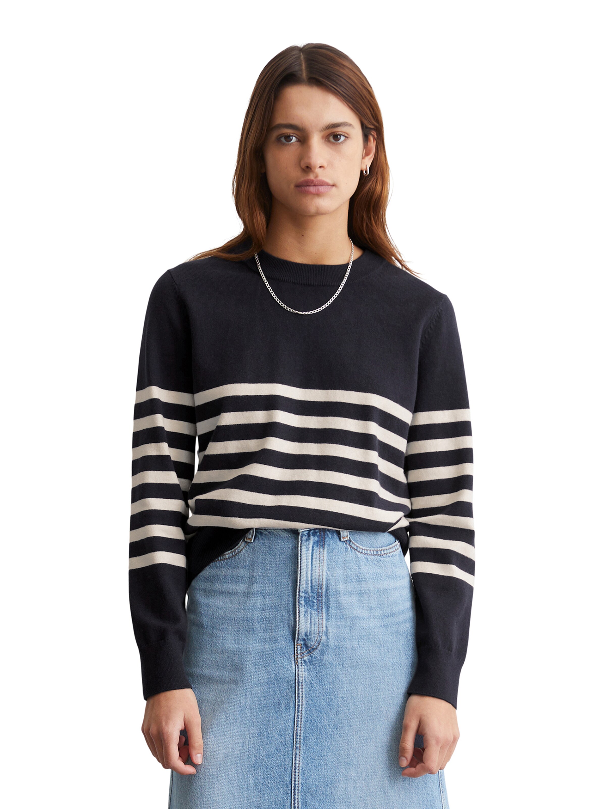 Marc O'Polo DENIM Pullover in Blau: Vorderseite
