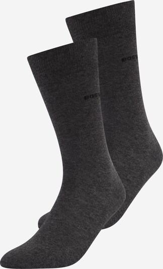 BOSS Chaussettes en gris foncé, Vue avec produit