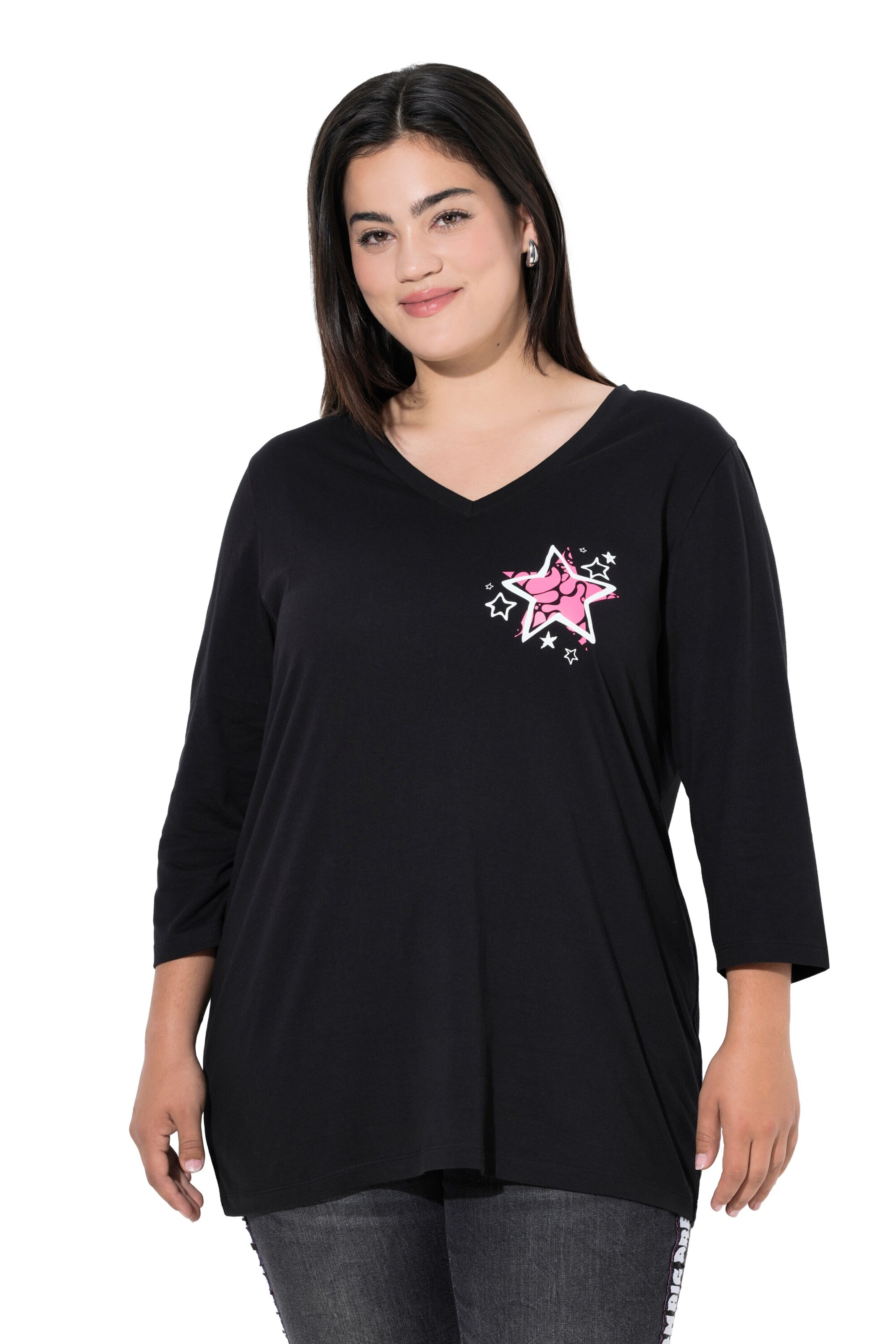 Angel of Style Shirt in Black: front