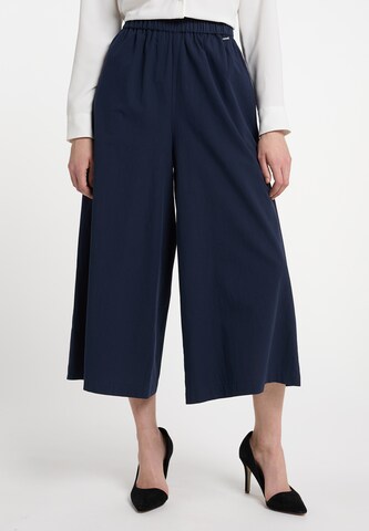 Bootcut Pantalon DreiMaster Klassik en bleu : devant