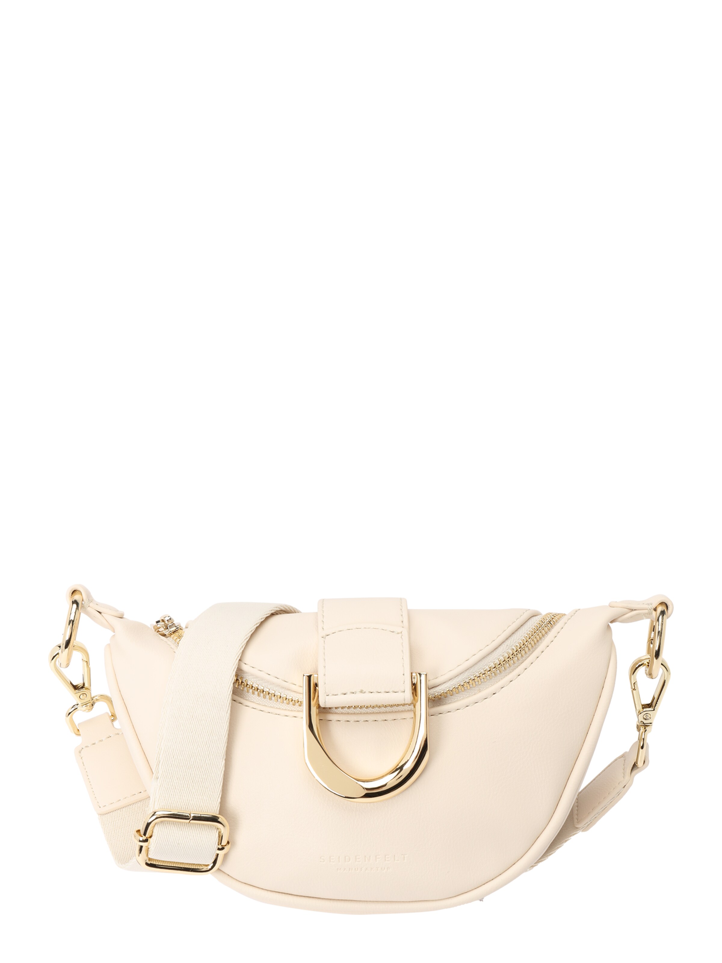 Seidenfelt Crossbody bag in Beige: front
