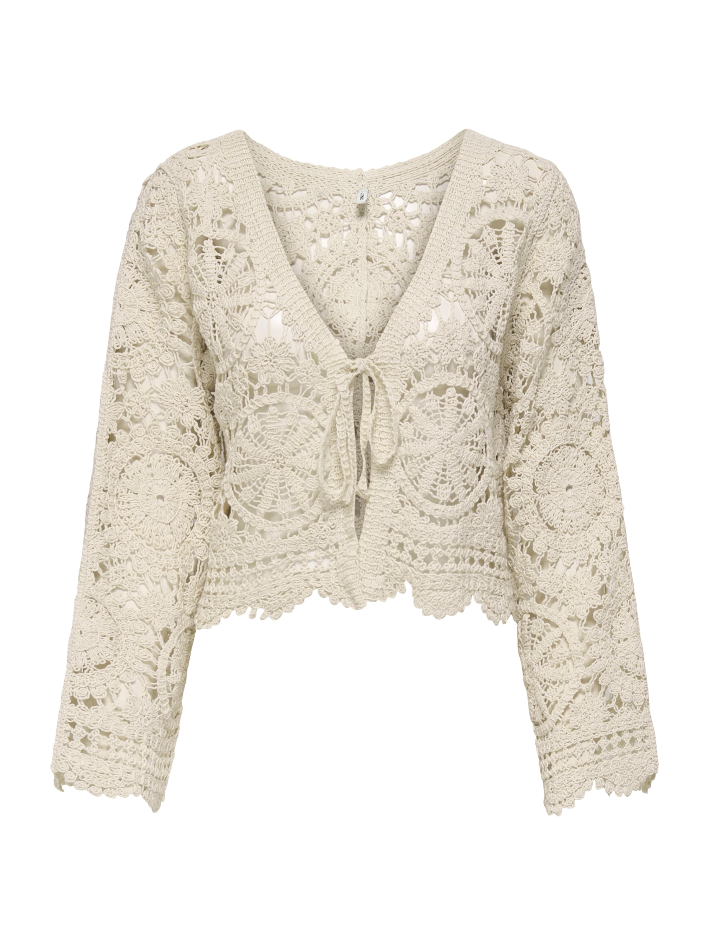 ONLY Pletena jopa 'ONLWATERLY' | ecru barva, Prikaz izdelka