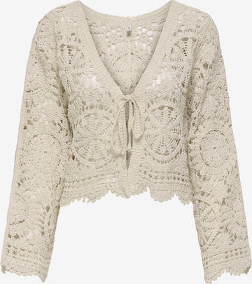 ONLY Neuletakki 'ONLWATERLY' värissä beige: etupuoli