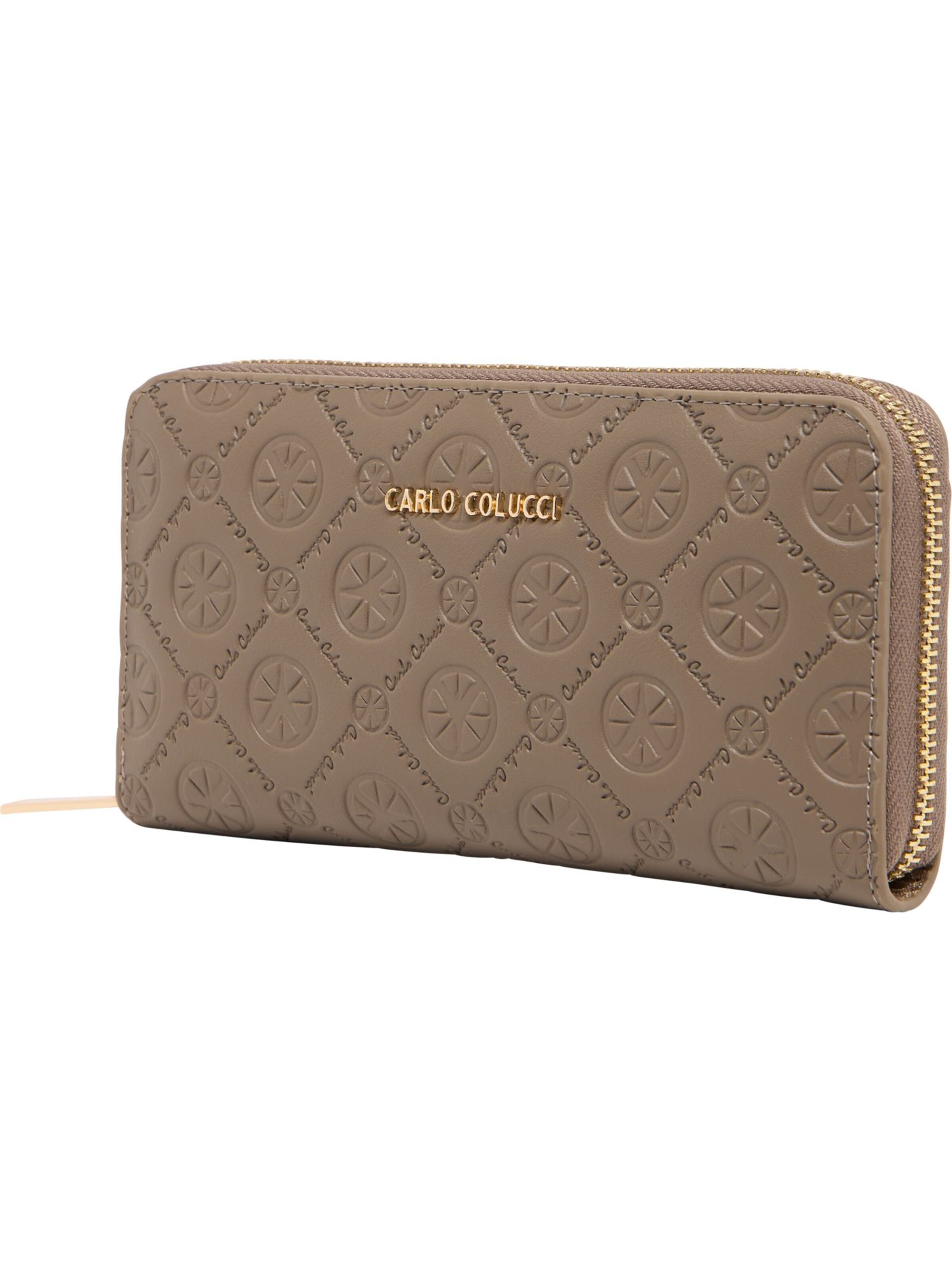 Carlo Colucci Geldbörse 'Endrizzi' in Beige