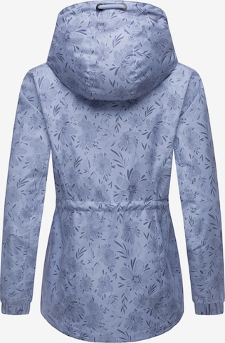 Ragwear Weatherproof jacket 'Dankka Spring' in Blue