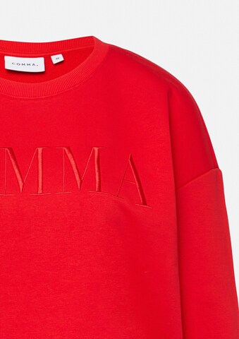 COMMA Sweatshirt in Red