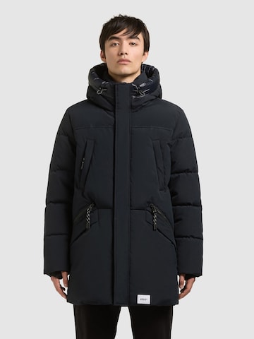 khujo Winter jacket in Blue: front