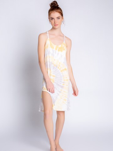 PJ Salvage Negligee ' Batik Sun ' in Yellow: front