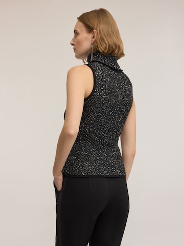 MOTIVI Knitted top in Black