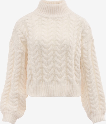 MYMO Sweater in White: front