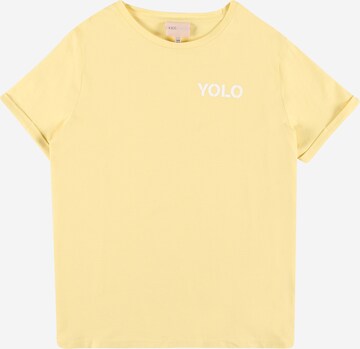 KIDS ONLY Shirt 'Naomi' in Geel: voorkant