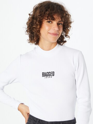 The Ragged Priest Shirt in White: front