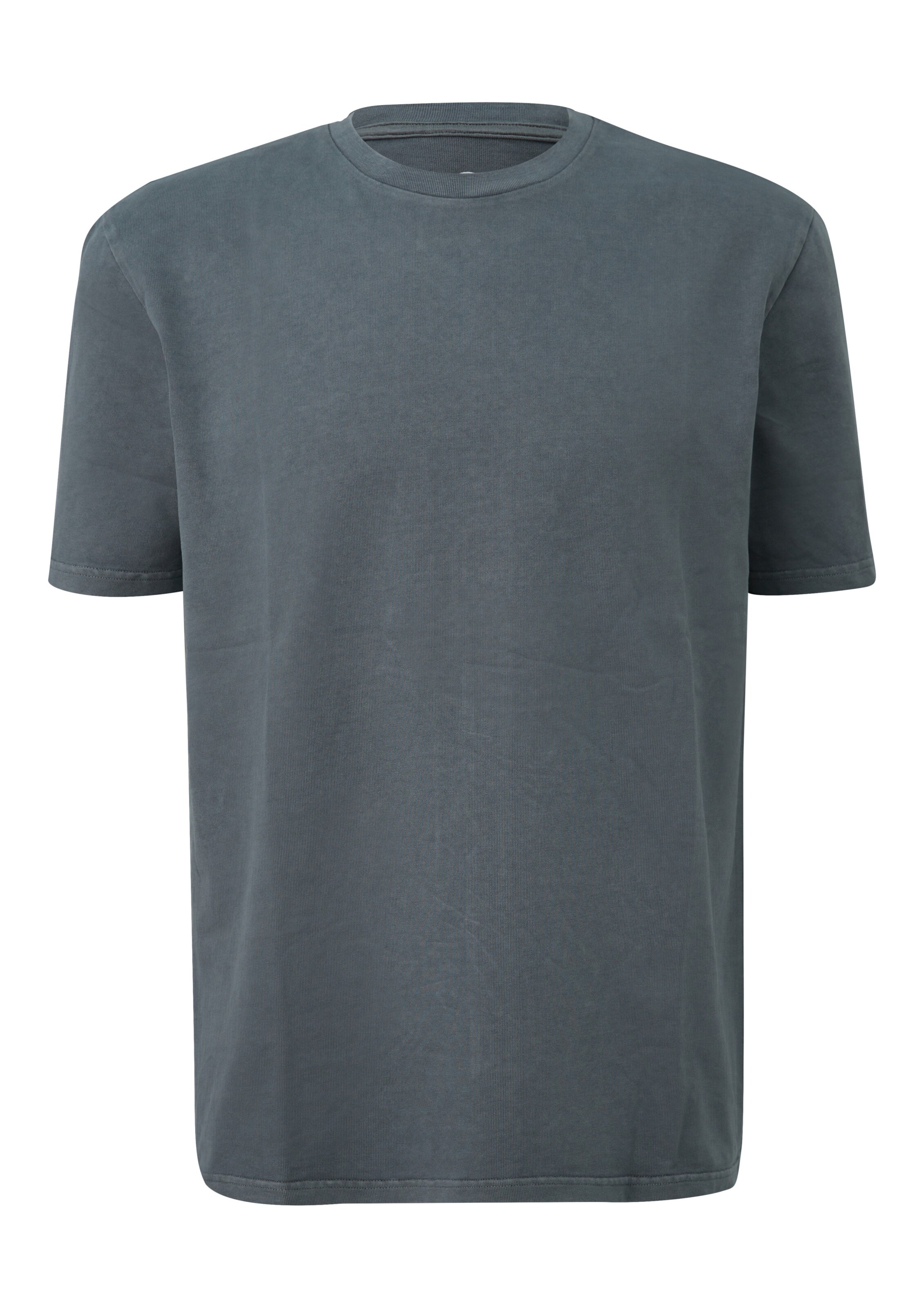 T-Shirt QS en bleu : devant