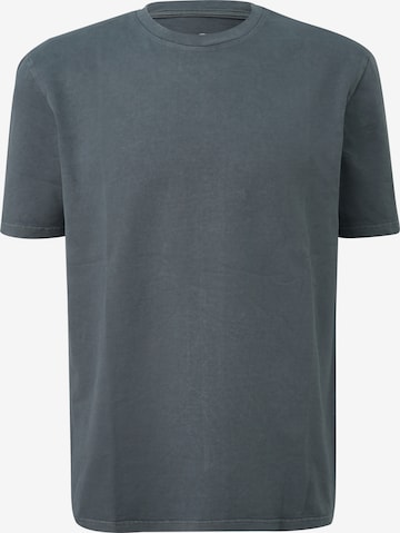 T-Shirt QS en bleu : devant
