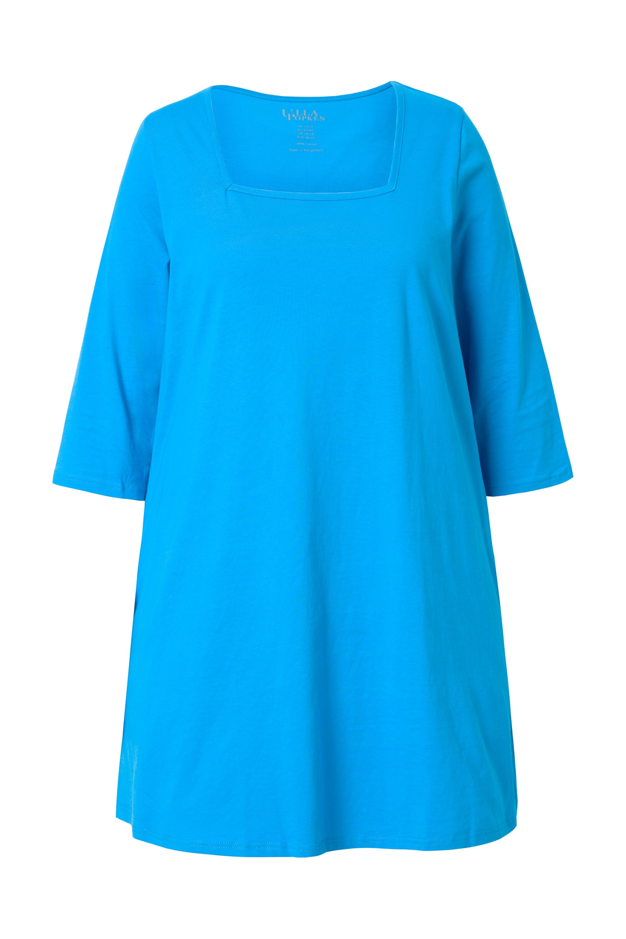 Ulla Popken Shirt in Blau: Vorderseite