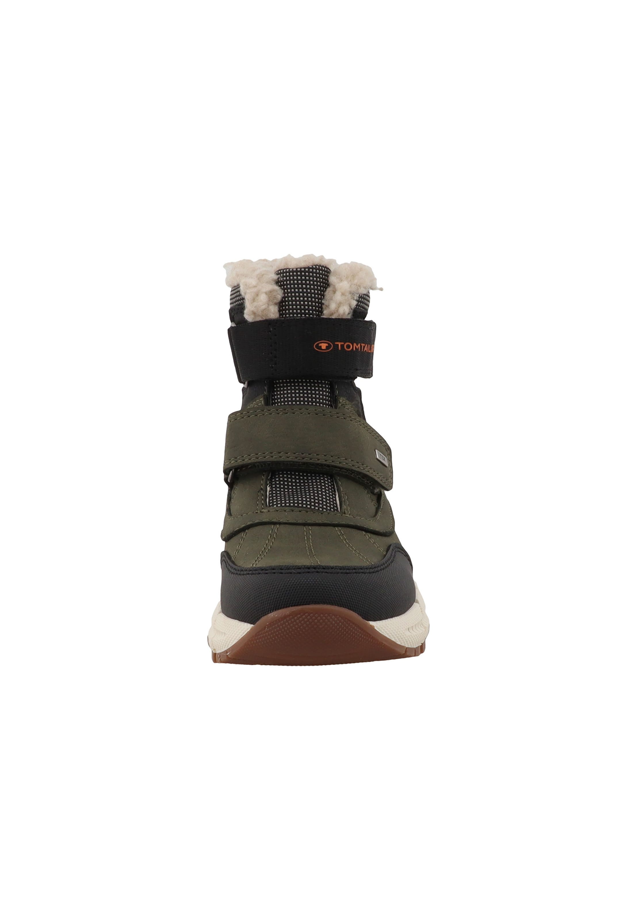 TOM TAILOR Stiefel in Schwarz