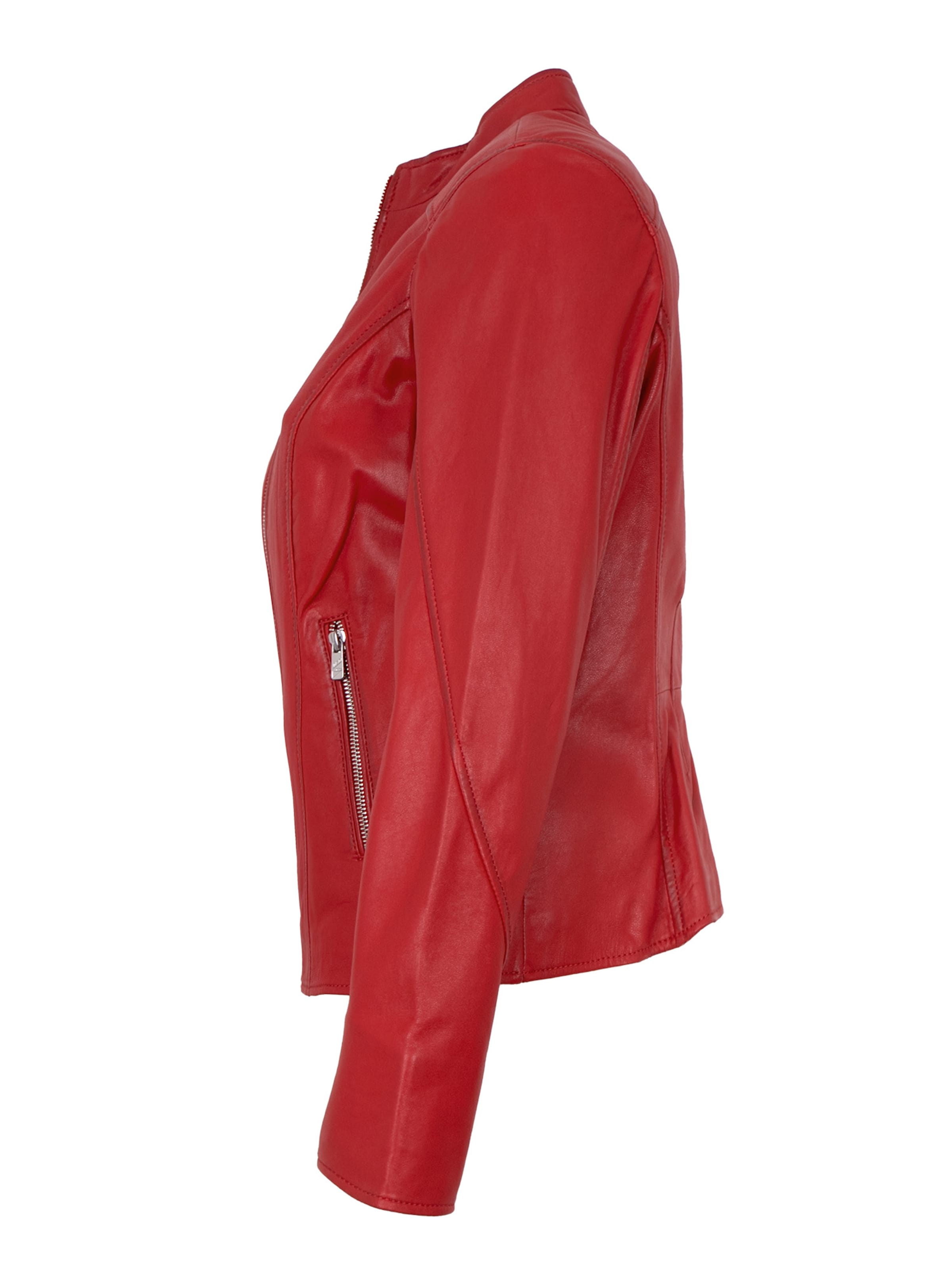 Jilani Between-Season Jacket 'Fulya' in Red