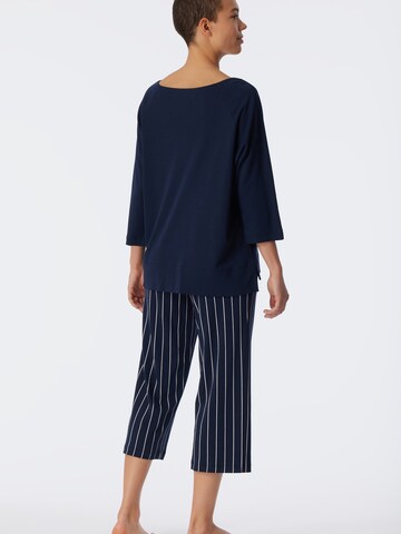 SCHIESSER Pyjama ' Modern Nightwear ' in Blauw