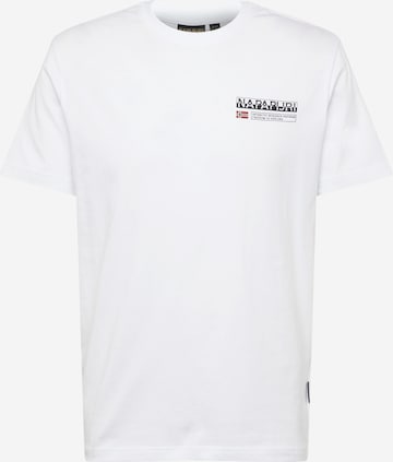 NAPAPIJRI Shirt 'S-Kasba' in Wit: voorkant