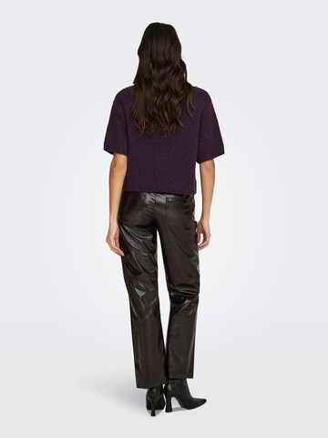 JDY Свитер 'JDYLINEA' в Лиловый