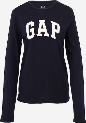 T-shirt Gap Petite en bleu : devant