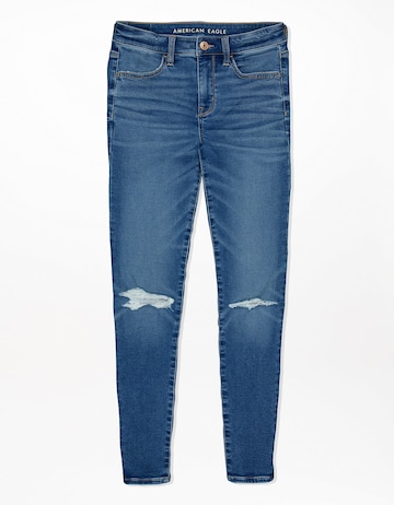 American Eagle Skinny Jeans in Blauw