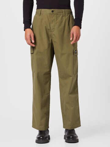 Loosefit Pantaloni cargo 'Calder' di Dr. Denim in verde: frontale