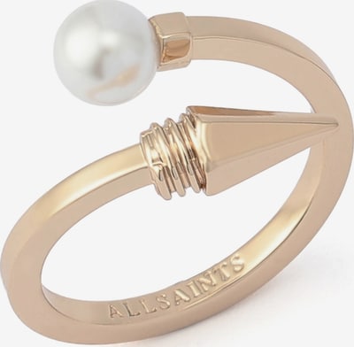 Žiedas 'Hazel Pearl' iš AllSaints, spalva – Auksas / perlų balta, Prekių apžvalga