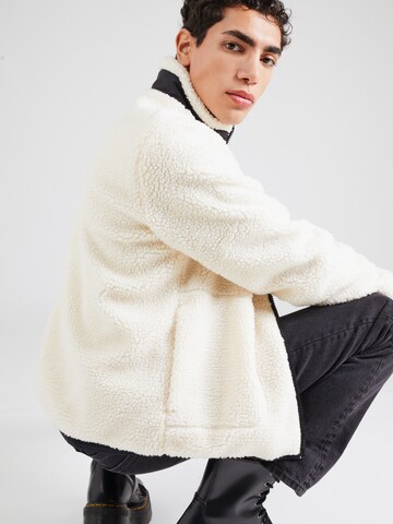 JACK & JONES Fleece Jacket 'VESTERBRO' in Beige