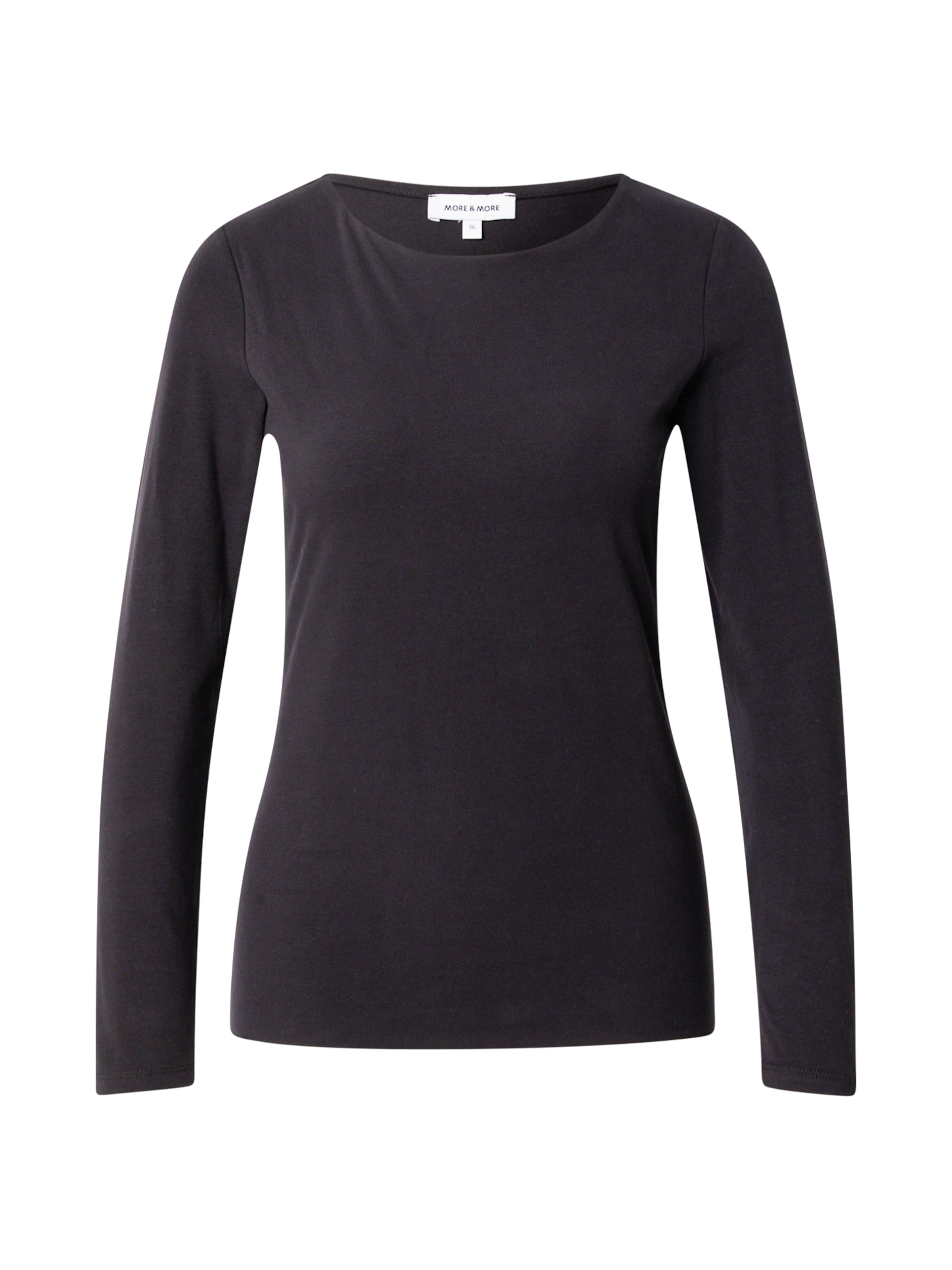 MORE & MORE Koszulka w kolorze czarny: przód