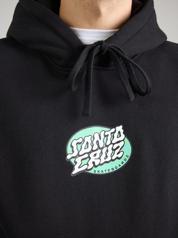 melns Santa Cruz Sportisks džemperis 'Winkowski Vertigo'