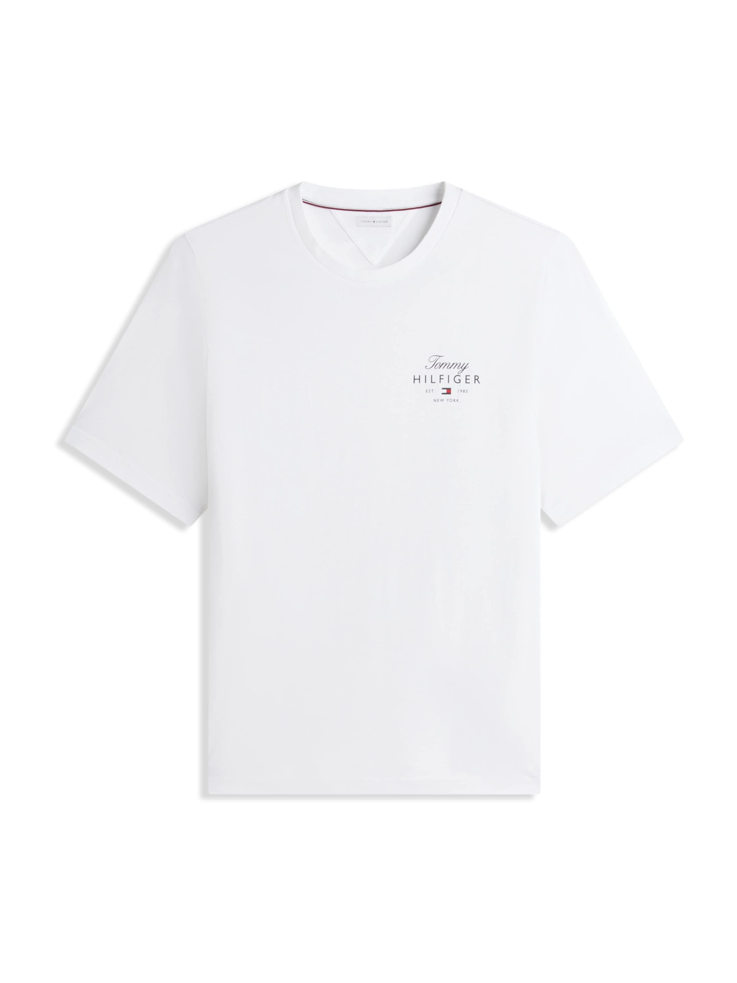 Tommy Hilfiger Big & Tall Shirt in Wit: voorkant