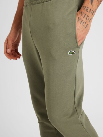 LACOSTE Slimfit Broek in Groen