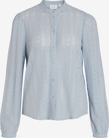 VILA Blouse in Blauw: voorkant