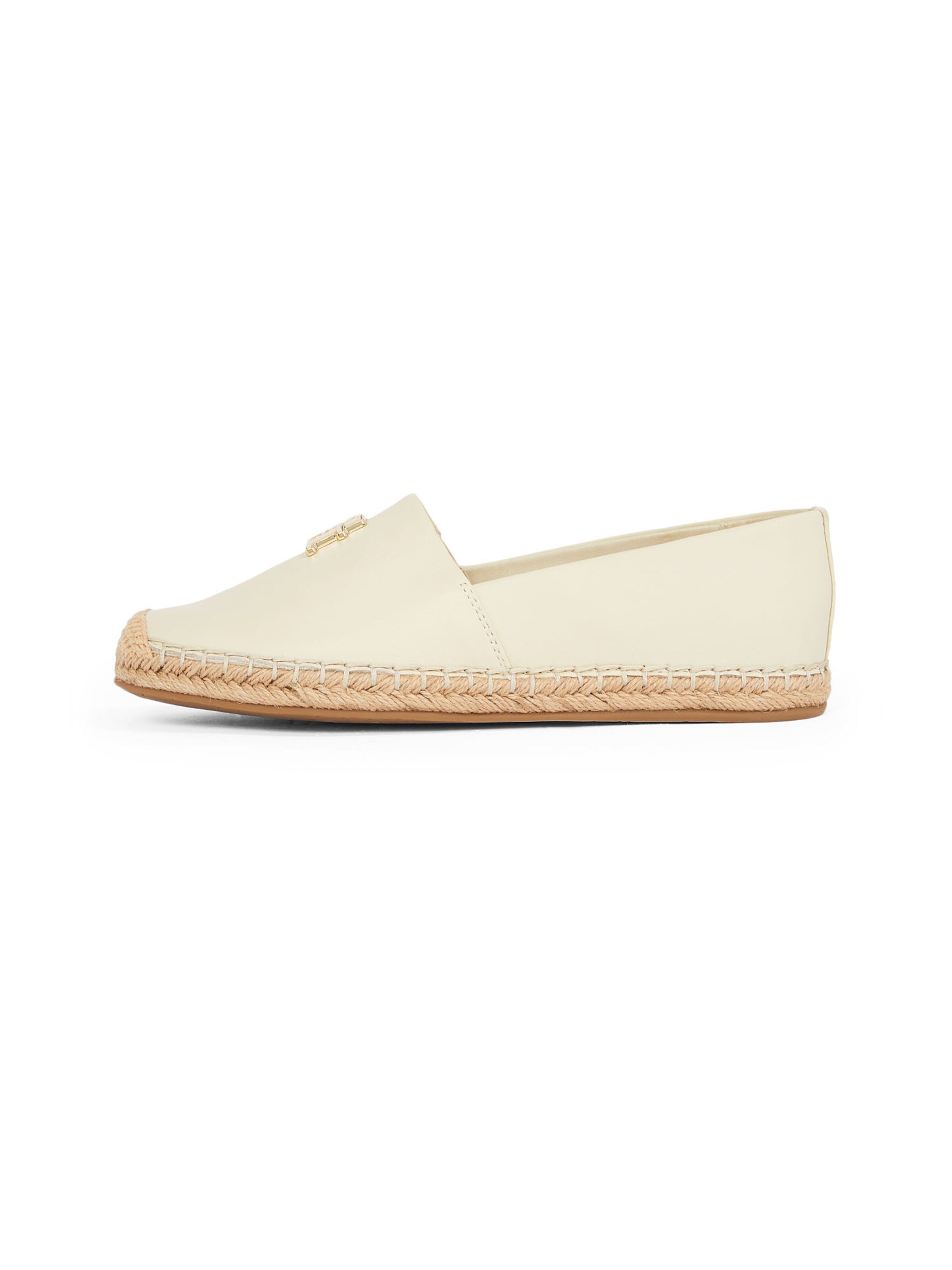 TOMMY HILFIGER Espadrilles in Beige: front