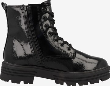 s.Oliver Lace-Up Ankle Boots in Black