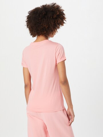 HUGO Red T-Shirt 'Slim Tee' in Pink