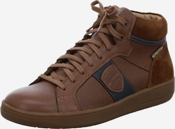 MEPHISTO High-Top Sneakers in Brown: front
