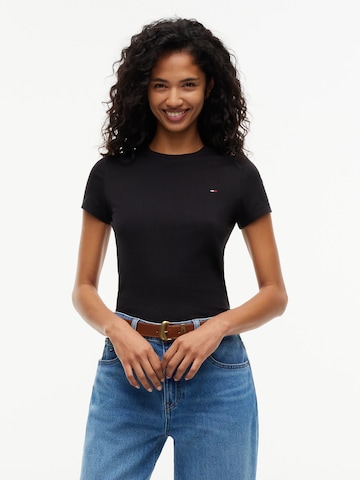 auksinė Tommy Jeans Marškinėliai