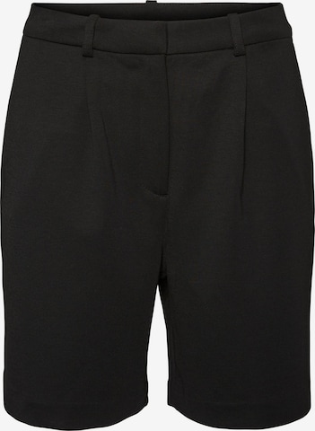 VERO MODA regular Παντελόνι πλισέ 'Lucca' σε μαύρο: μπροστά