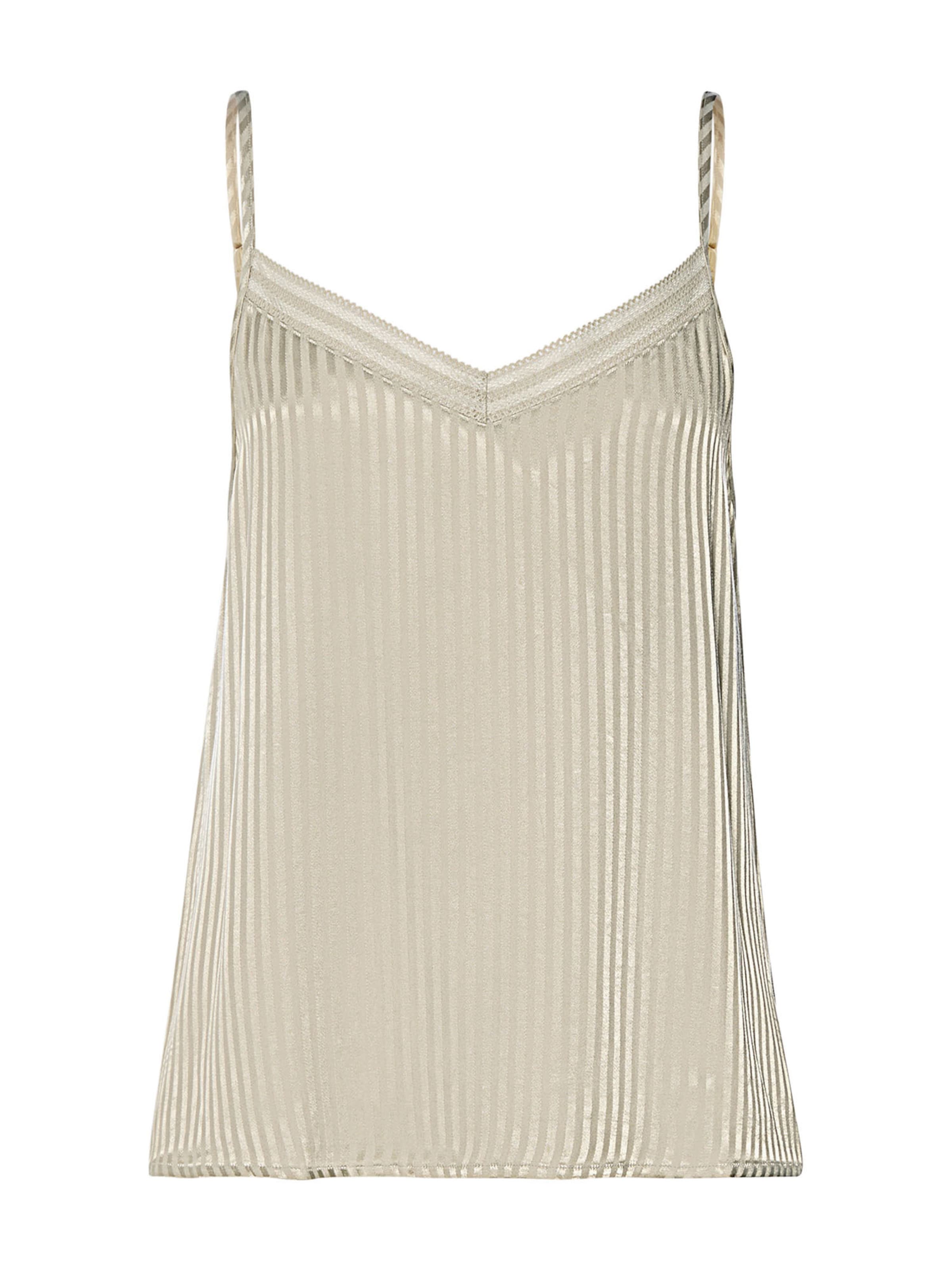 Hanro Top in Grün: Vorderseite