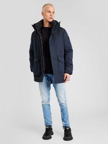 Parka mi-saison s.Oliver en bleu