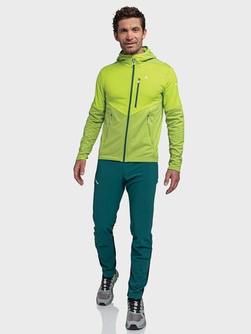 Veste en polaire fonctionnelle 'Hydalen' Schöffel en vert