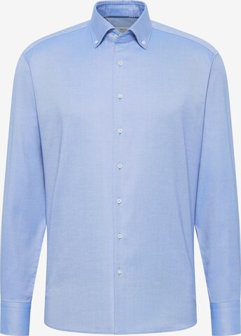 ETERNA Regular fit Business Shirt in Blue: front