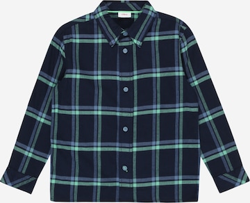 s.Oliver Regular fit Button up shirt in Blue: front