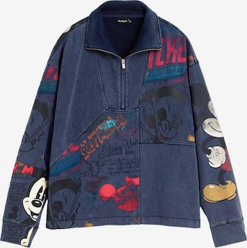 Desigual Collegepaita 'Mickey™' värissä sininen: etupuoli