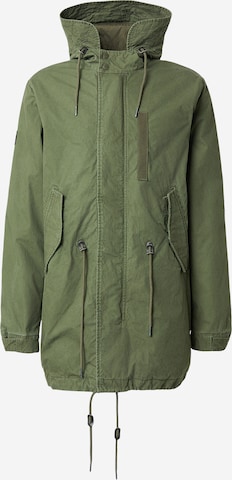Superdry & CoLagana parka - zelena boja: prednji dio