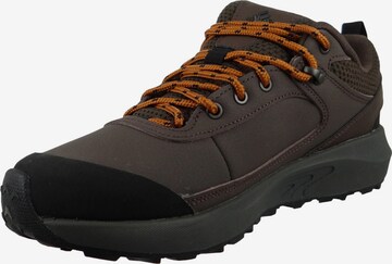 COLUMBIA Athletic Lace-Up Shoes in Brown: front