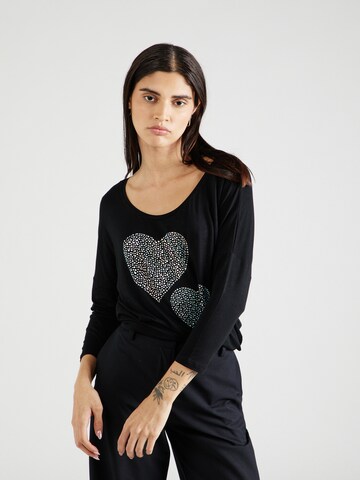 Key Largo Shirt 'SPARK' in Schwarz: Vorderseite