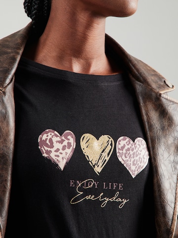 ABOUT YOU T-Shirt 'Isa' in Schwarz